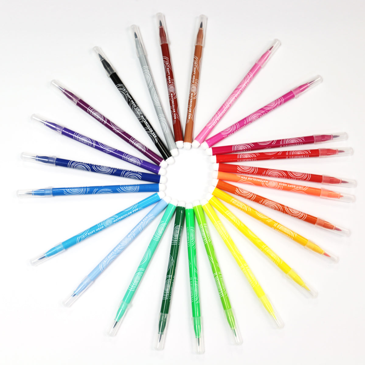 Campari Shop - M&G washable watercolor pen with stamp 12 colors