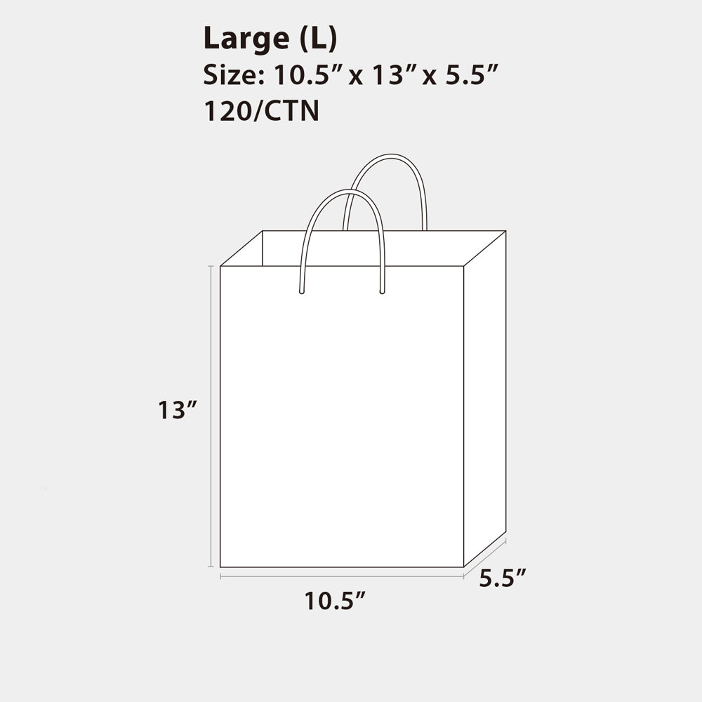 Gift Bag Size Chart