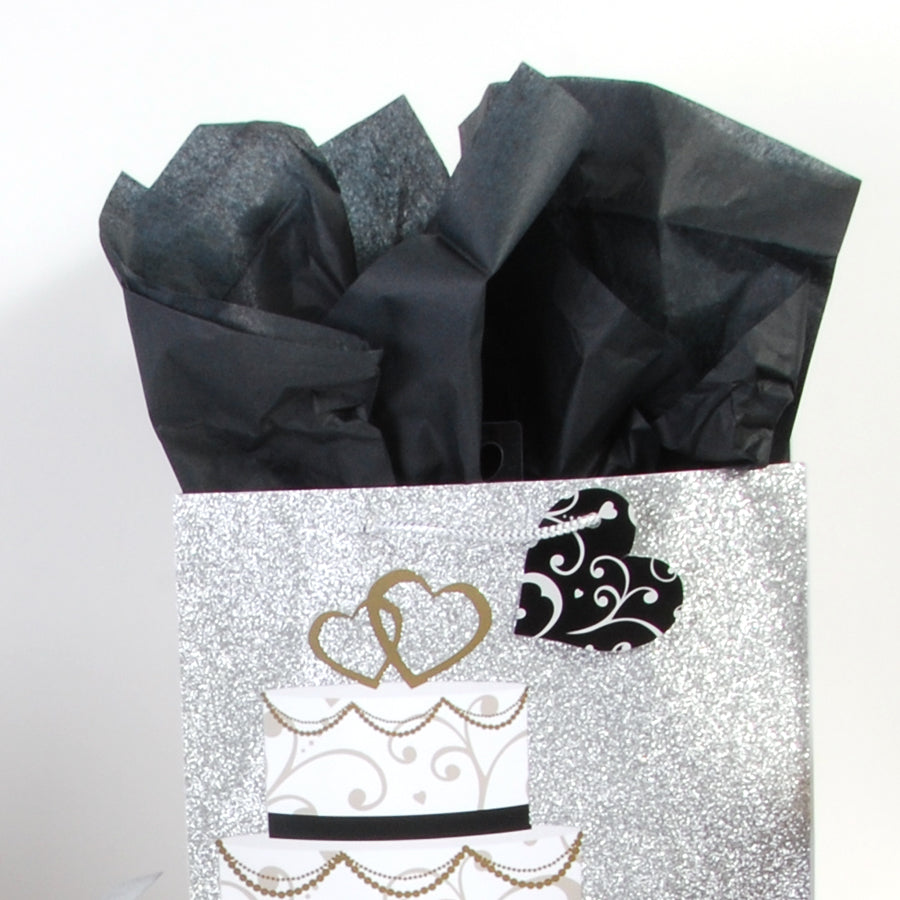 Black Non-Woven Tissue Paper - Wholesale Gift Tissue
