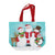 Christmas Whimsy Characters Tapestry With Lurex Tote Bag 23" X 18" X 9"