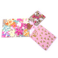 3Pk M/L/E Flowers For You!Glitter/Pop Layer Gift Bags