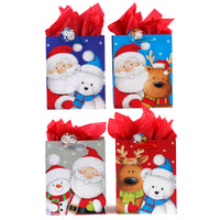 Extra Large Friends Of Santa Printed Bag, 4 Designs