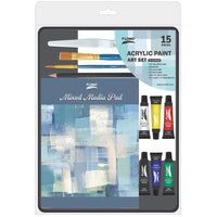 15Pc Acrylic Paint Art Set