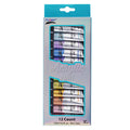 12 Ct 12Ml Acrylic Paint, Pastel Colors