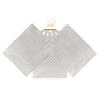 3Pk Large Diamond Sparkle Wave Gift Bags, 1 Color