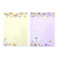 2Pk 80 Sheet Legal Pads, Butterfly/Flowers, 11.5"L X 8.5"W, 2 Designs