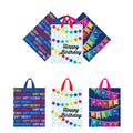 Large It'S A Banner Birthday Hot Stamp/Glitter Premium Plus Bag, 3 Designs