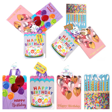 3Pk Large Balloons Party Hot Stamp/Glitter Premium Plus Bag, 3 Designs