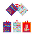 Extra Large Birthday Big Candle Wishes Printed Bag, 3 Designs