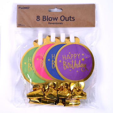 8Pk Brights Blowout Con Sello Caliente