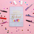 3Pk 40 Sheets Inspirational Journals, 8.25"L X 5.5"W, 3 Designs