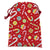 Christmas Candy Tapestry With Lurex Drawstring Bag 14" X 18"