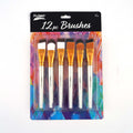 12Pc Jumbo Brushes