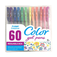 60Pc Color Gel Pens,60 Colors