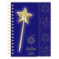 160 Sheet/320Pge Chunky Journal W/Hot Stamp & Novelty Pen 6.25"X8.25" Sun Celestial