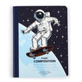 130 Sheet Composition Notebook, Astronaut, 9.75 X 7.5"