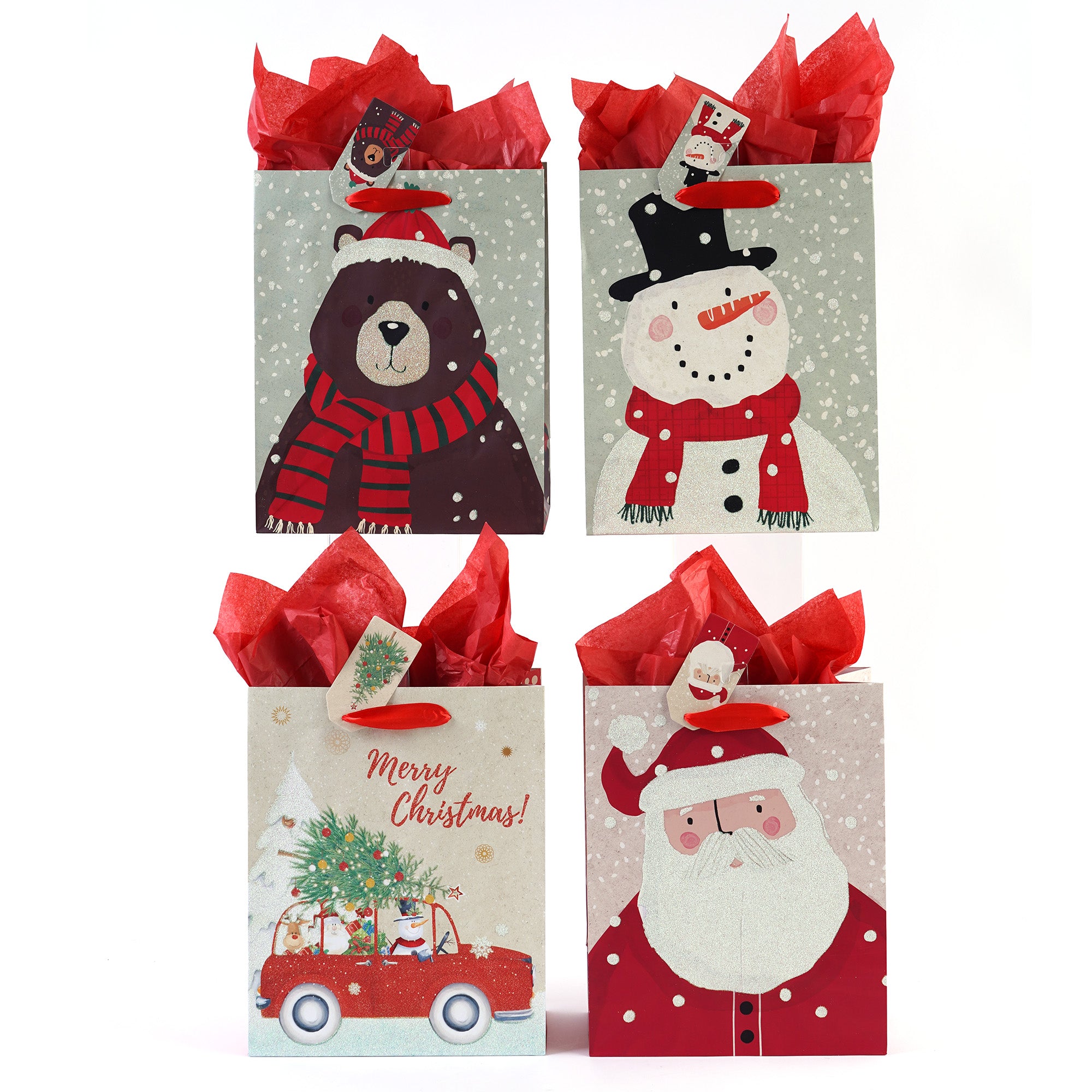 Wholesale Christmas Gift Bags in All Sizes - large, extra large, jumbo