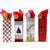 Bottle Plaid Joy Christmas Glitter/Hot Stamp Bag, 4 Designs