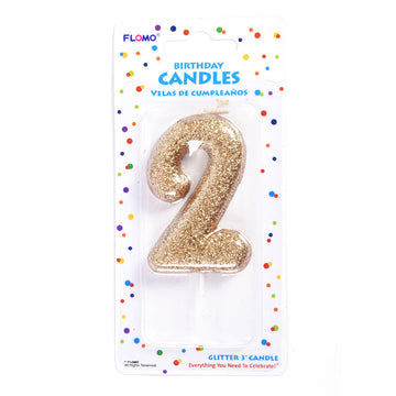 Yaomiao Birthday Numeral Candles Decoration Event & Party Supplies