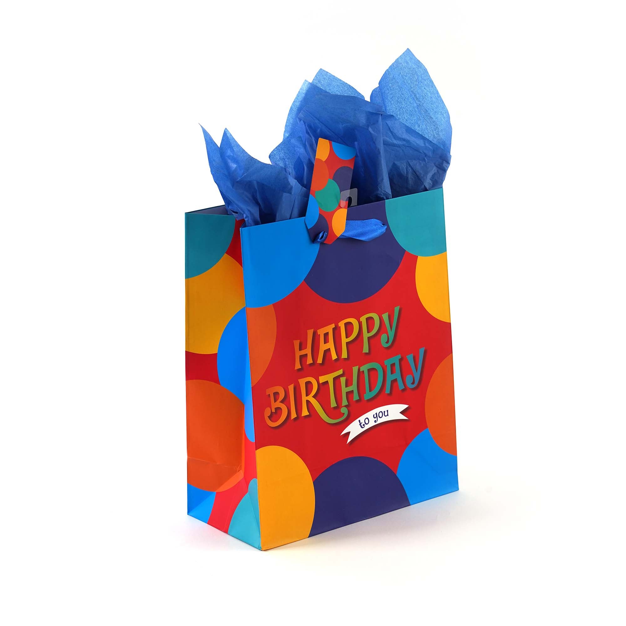 Personalized Happy Birthday Design Birthday Tissue Paper — Potter's Printing