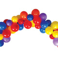 40Ct Birthday Brights Balloon Garland Kit Multi Color