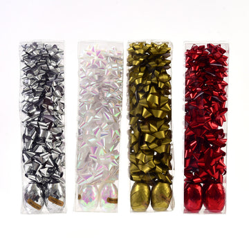 New Christmas Style Plastic Ribbon Assortment Matte Color Gift