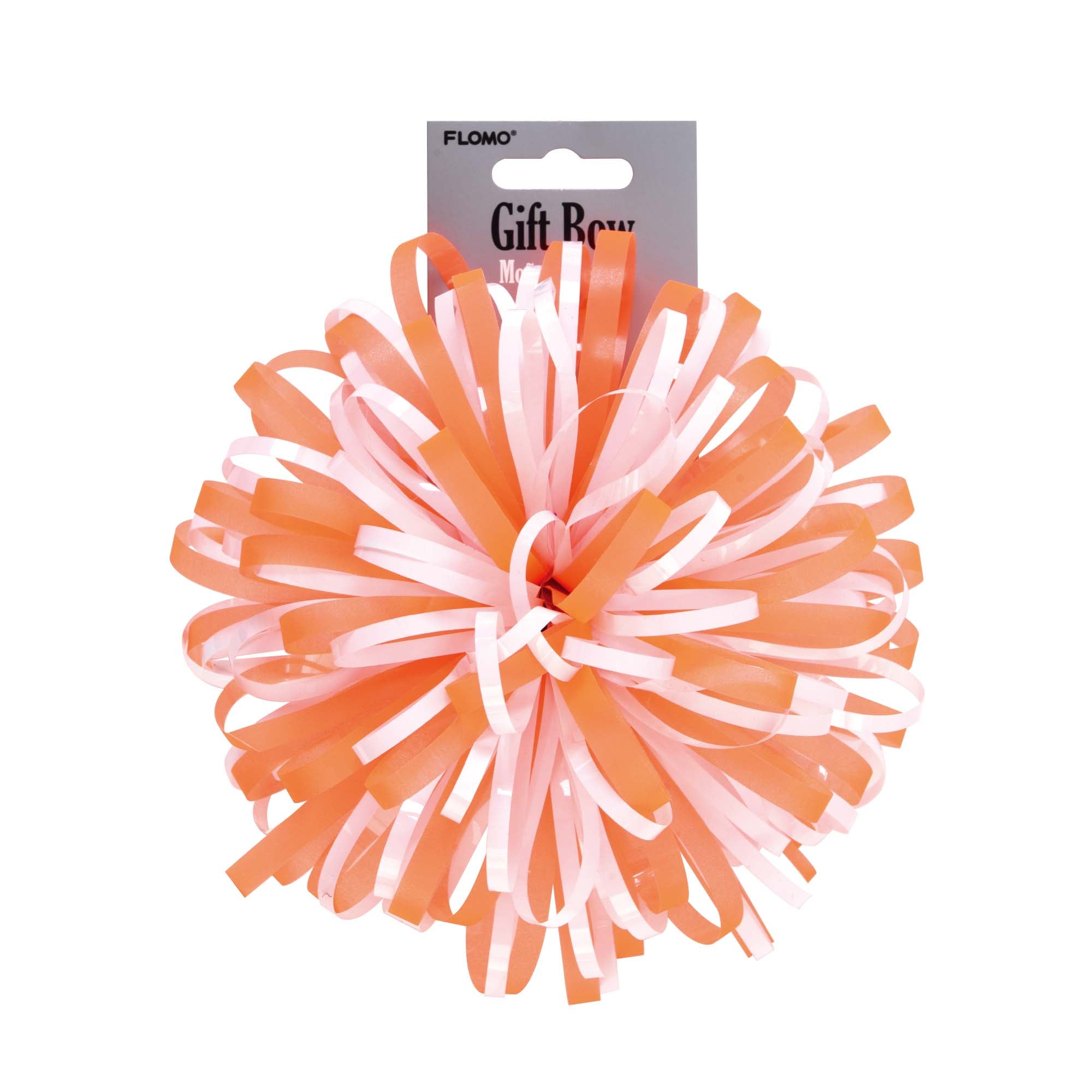 How About Orange: DIY neon paper gift bows