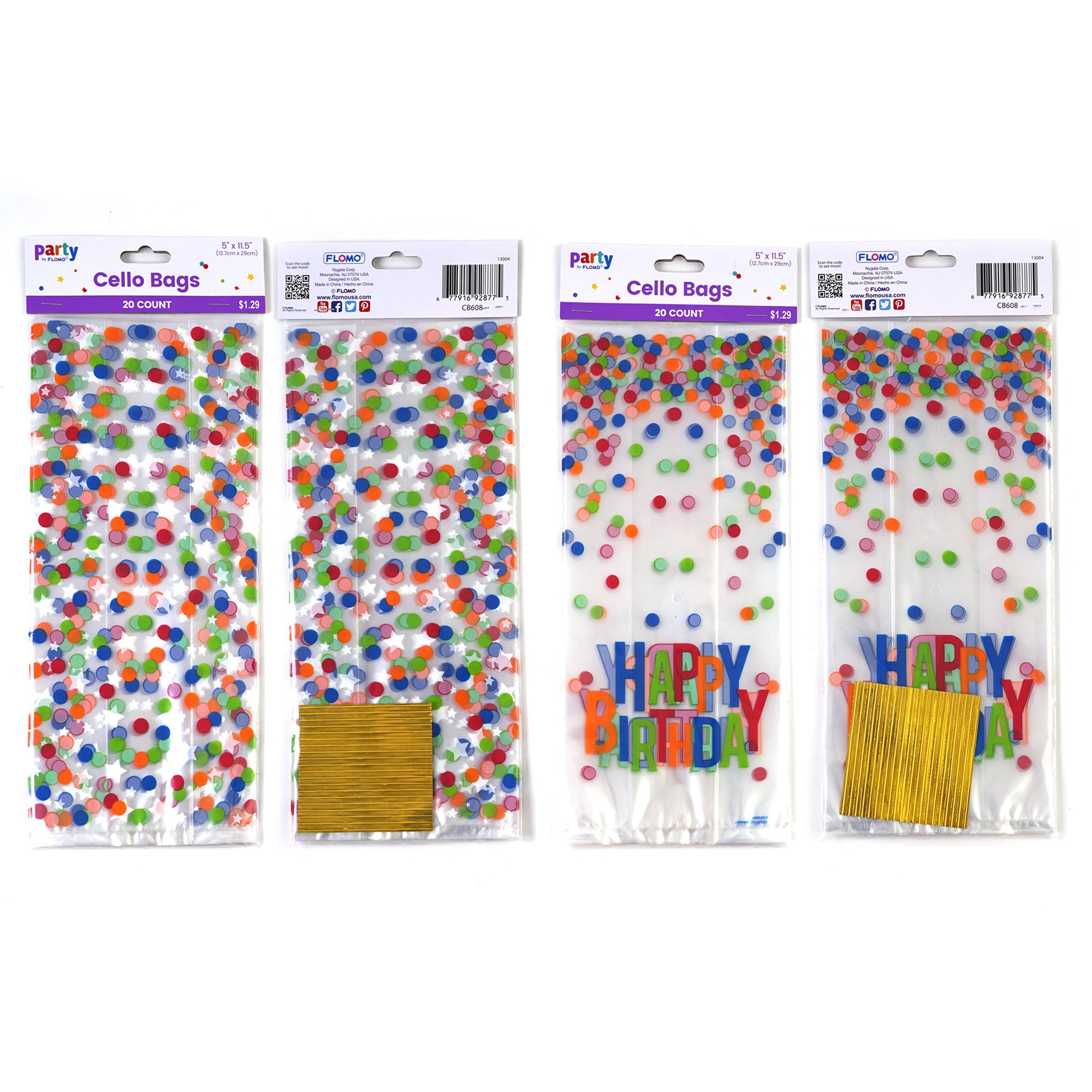 MOD-PAC Cello Bags for candy and treats