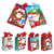 2Pk Extra Large Santa'S Party Printed Bag, 4 Designs