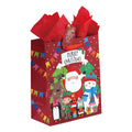 Large Santa'S Party Printed Bag, 4 Designs