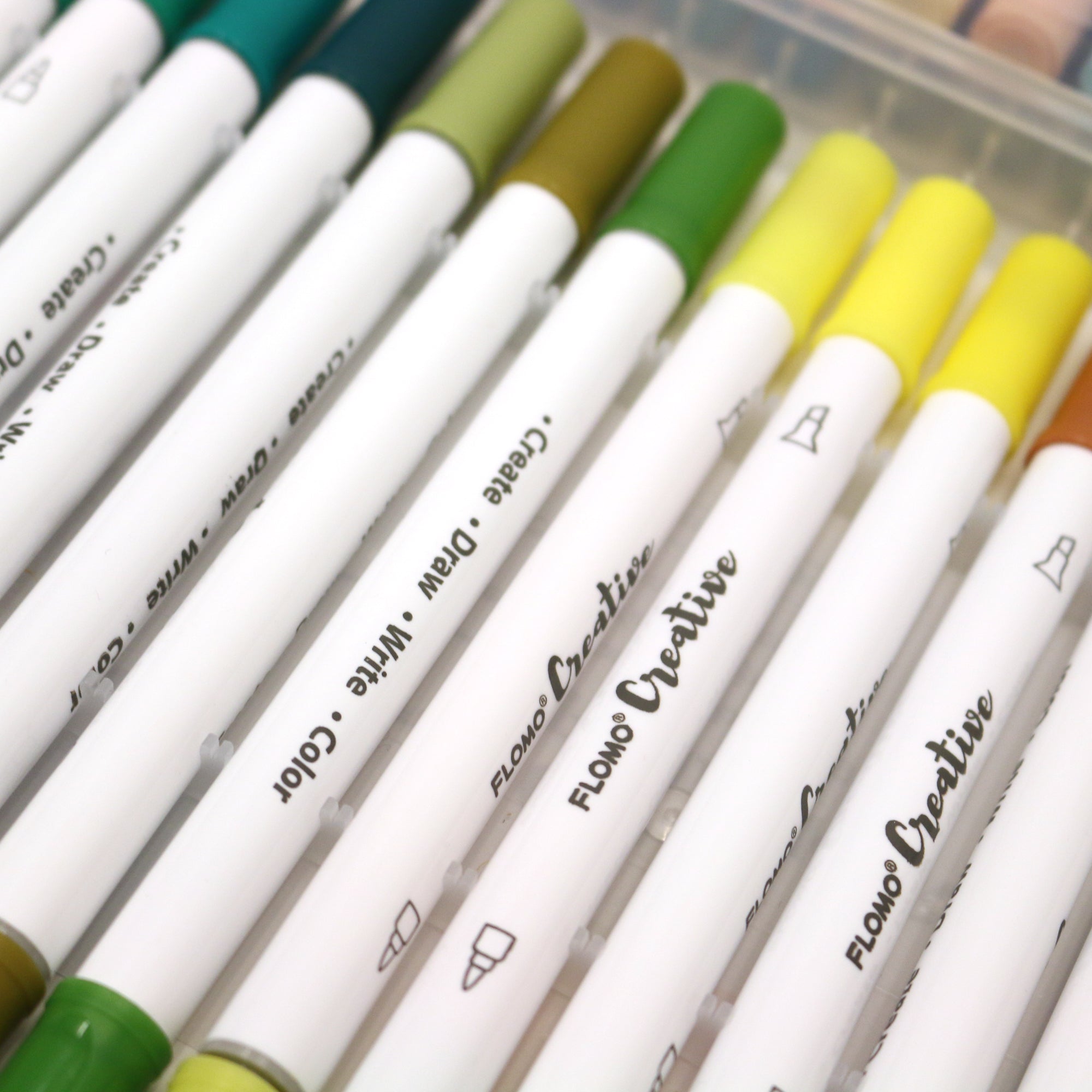  Faber-Castell DuoTip Washable Markers - 24 Markers, 48 Colors :  Everything Else