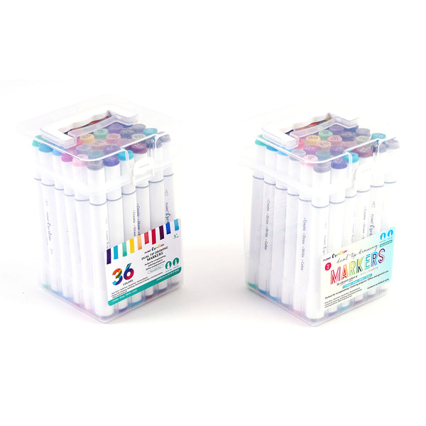 Painting Marker Pen Marker Pen Set Double Sided Markers 36 Colors