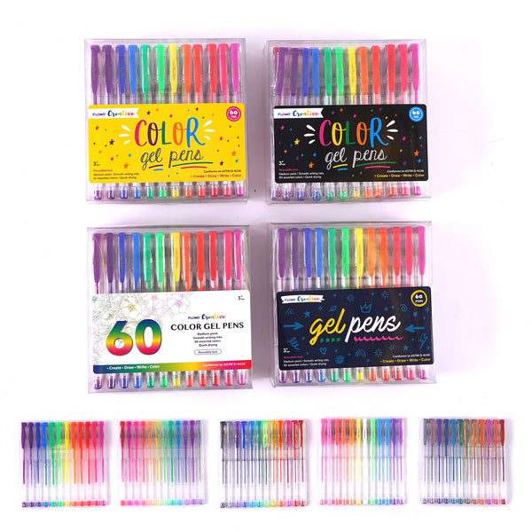 12 Colors/set Gel Ink Pen Water-color Pens Art Marker pen Kids Drawing Toy  Stationery