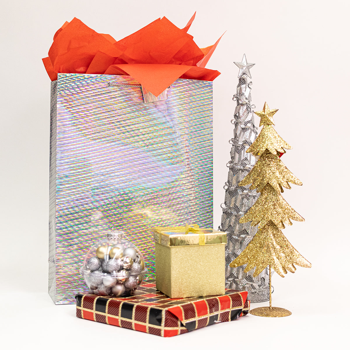 Happy Holidaze Holographic Christmas Favor Bags Your store is not eligible  for the new catalog experience Some of your products, categories and/or  options are not compatible. Learn how to prepare your store