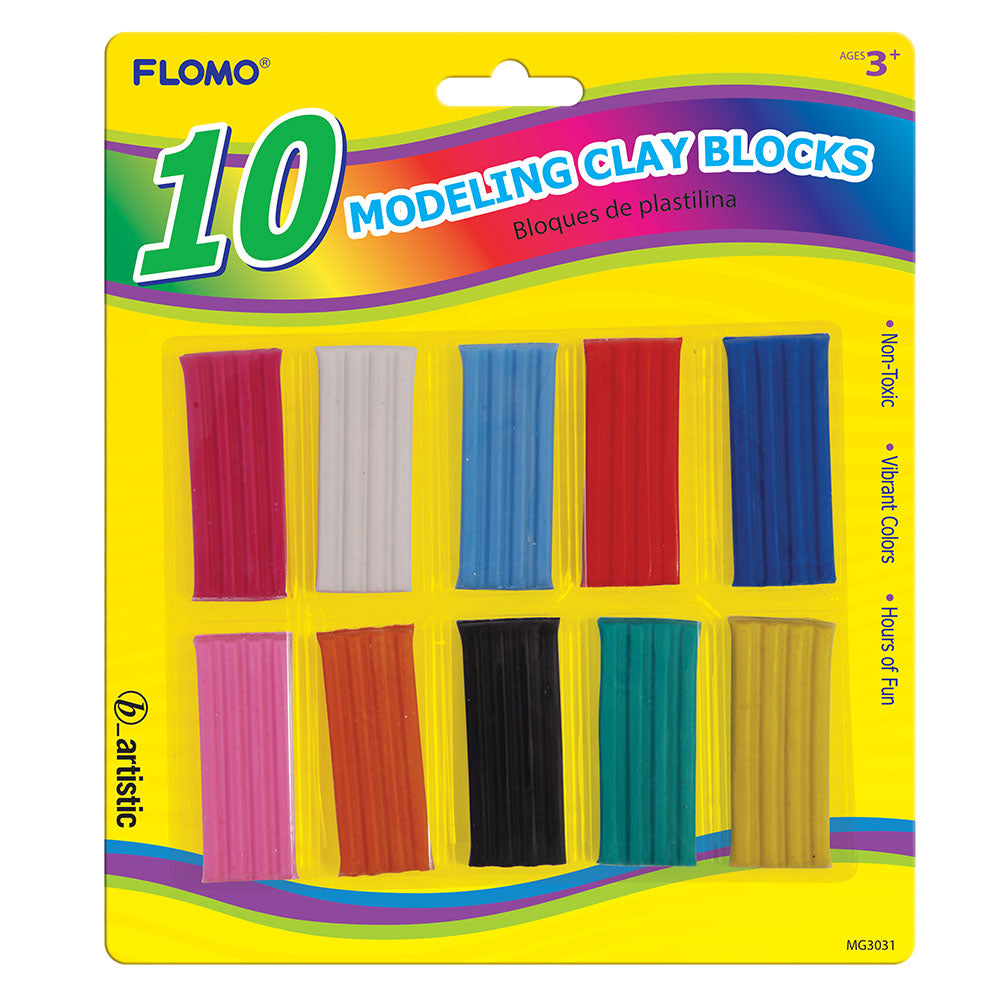 Colored Modeling Clay Sticks, 12-ct. Packs