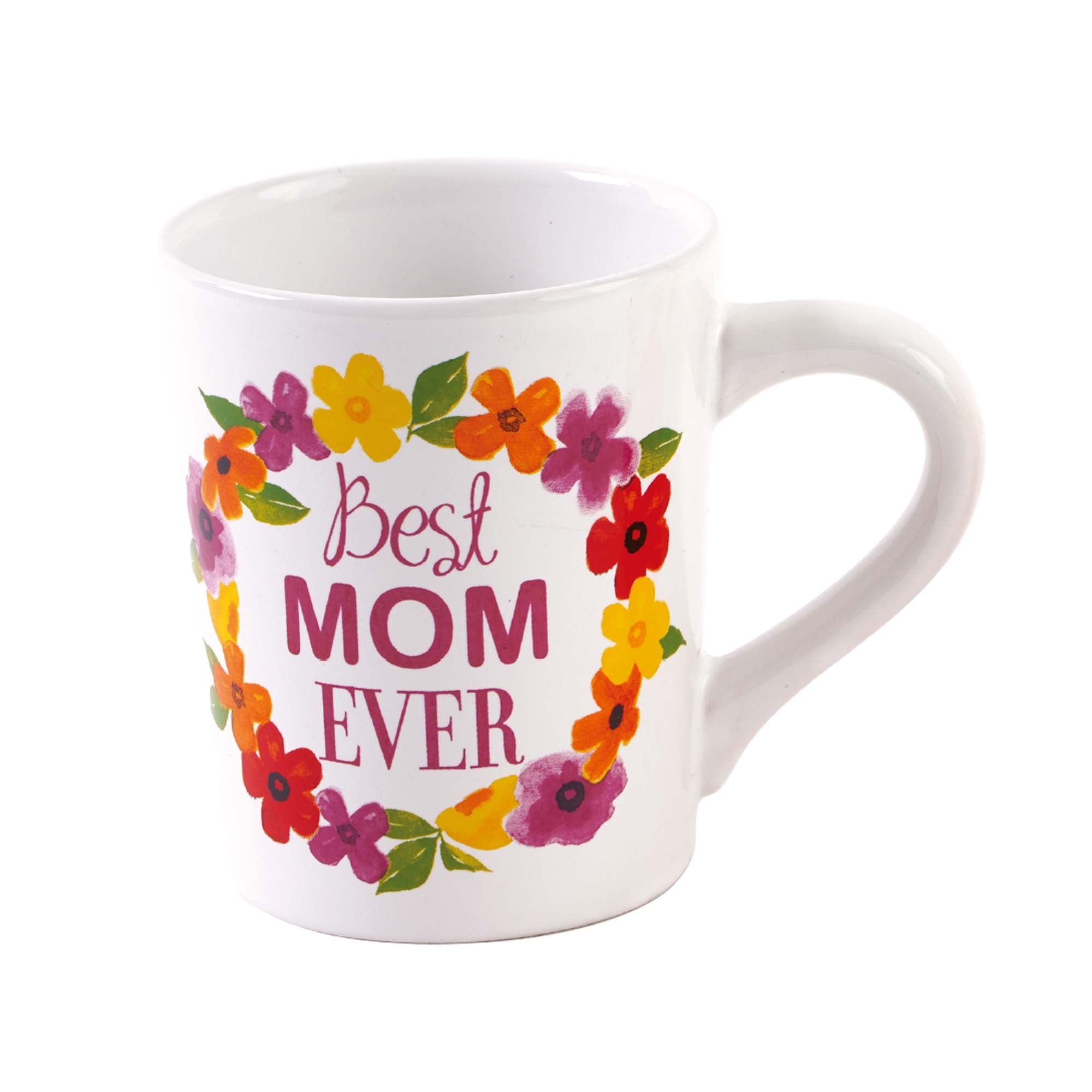 Best Mom Ever Wildflower Photo Mother's Day Mug