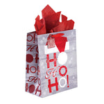 Large Ho Ho Gnomes Christmas Glitter/Hot Stamp Bag, 4 Designs