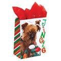 Large Christmas Pup Lights Pop Layer Bag, 4 Designs