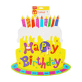 15.75" X 18.5" Happy Birthday 2-Sided Printed Cutout