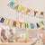 7Ft Happy Birthday Banner With Hot Stamp