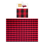 Buffalo Plaid Fabric Tablecloth 60" X 84"