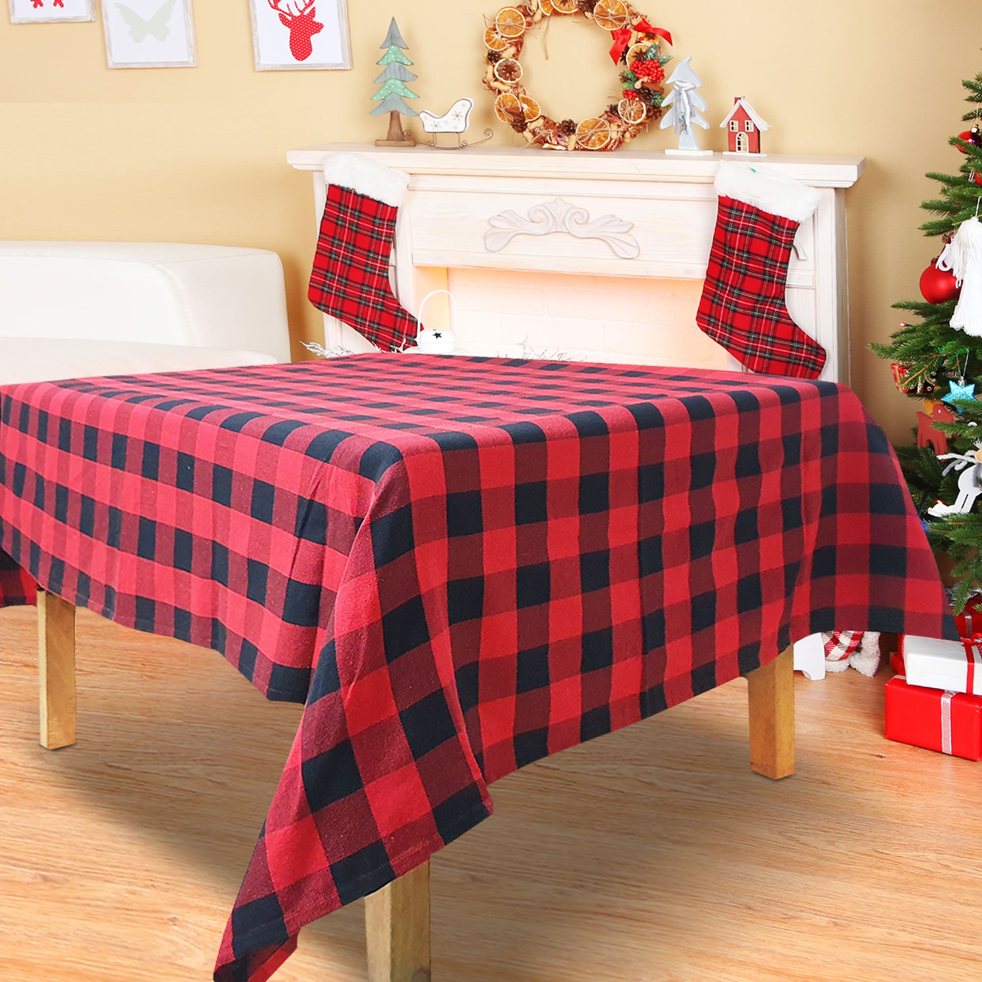 Events and Crafts  Buffalo Plaid Napkins