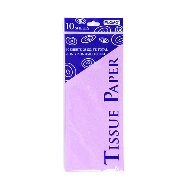 Purple Tissue Paper 15 Inch X 20 Inch - 100 Sheet Pack Premium Tissue Paper
