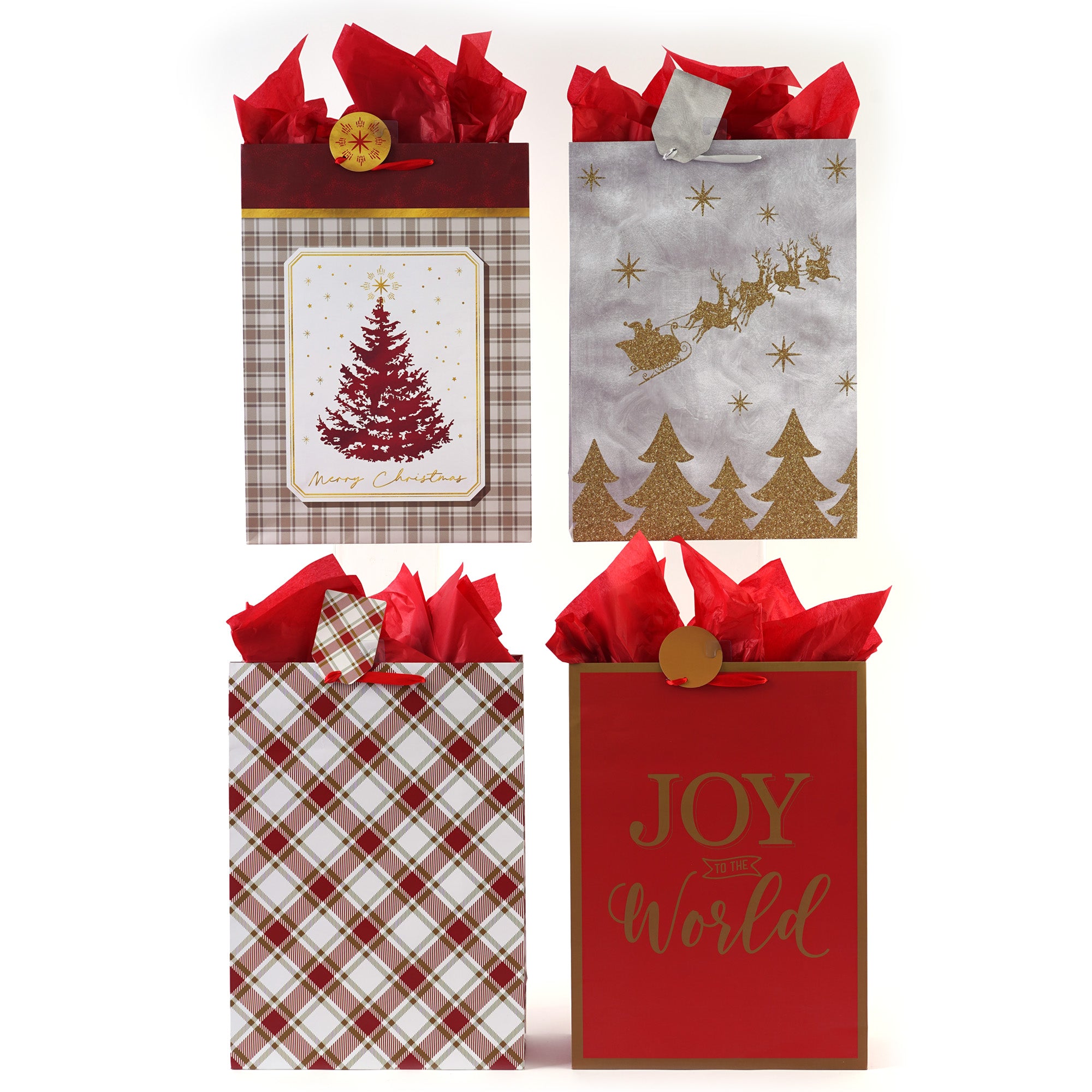 Jumbo Gift Wrap - Red Paper